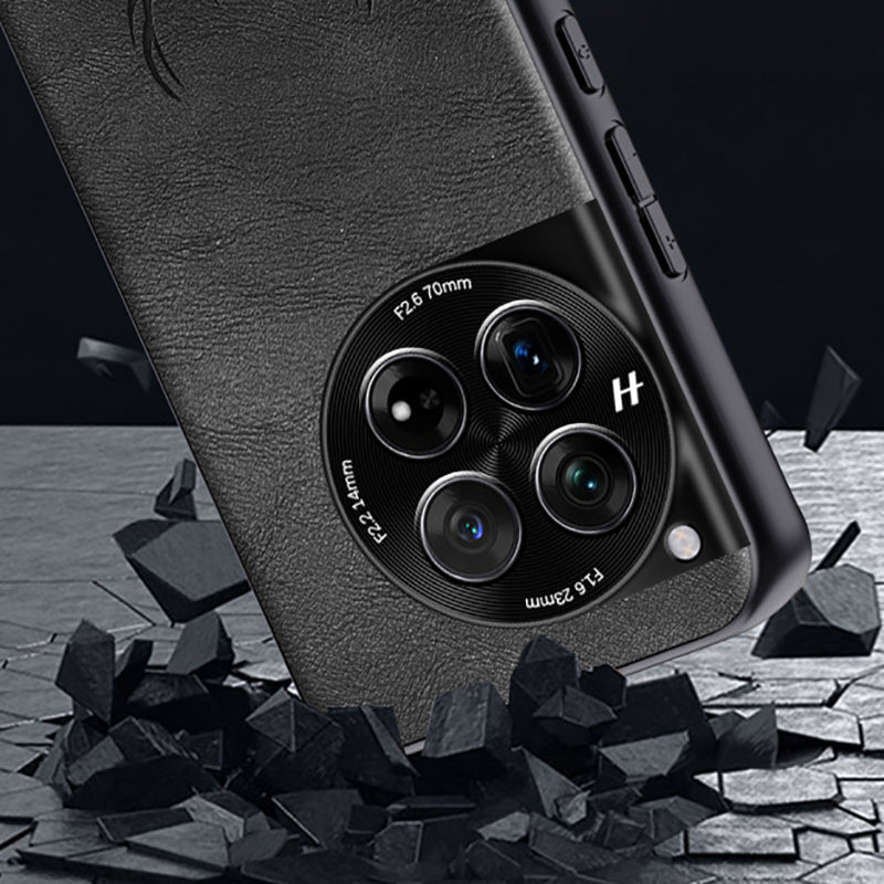 OnePlus series | Elk Engraved Mobile Phone Leather Case
