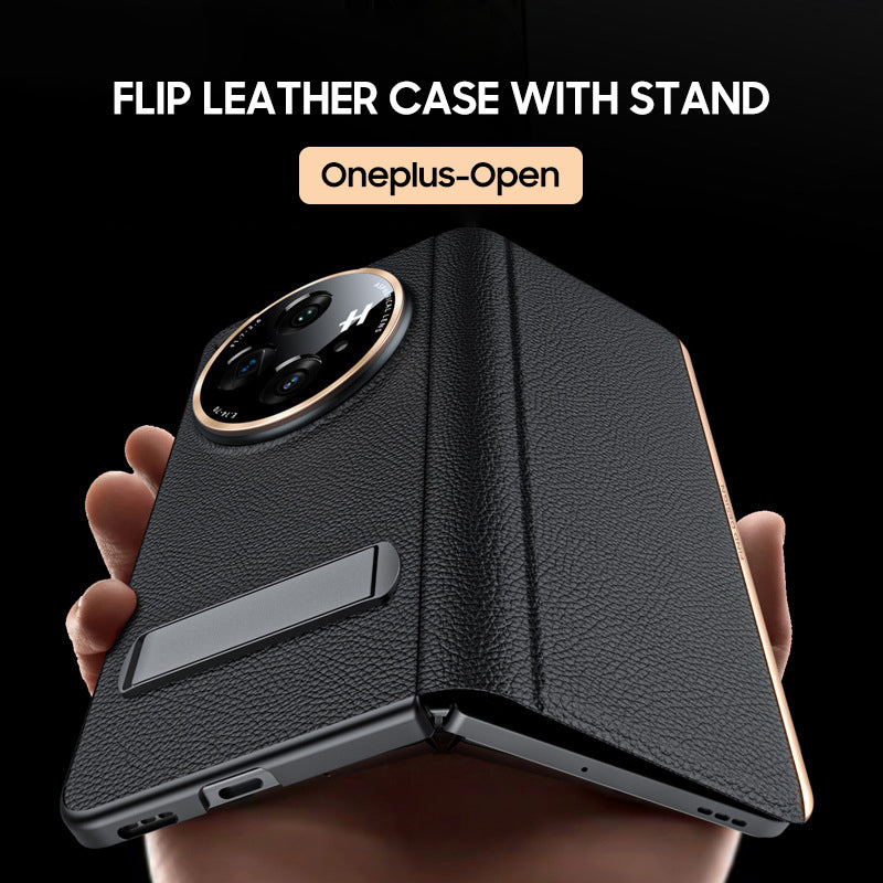 Oneplus-Open Series | Flip Leather Case with Stand