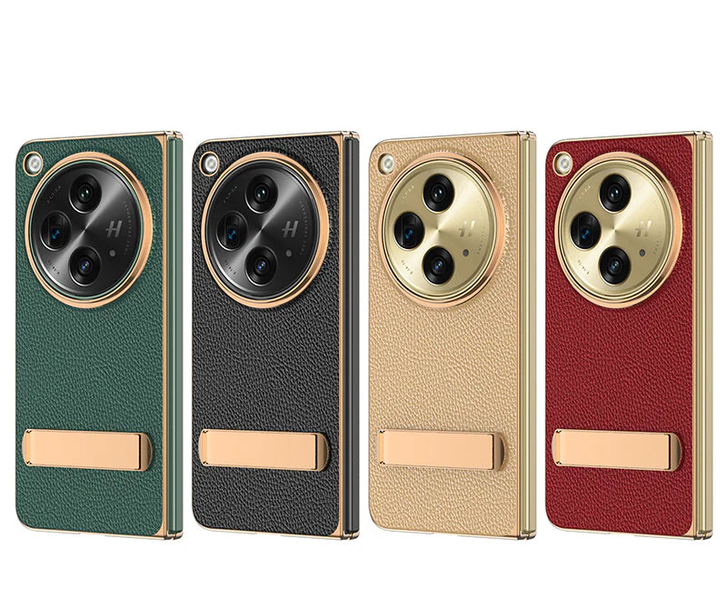 Oneplus-Open Series | Business Electroplated Leather Case