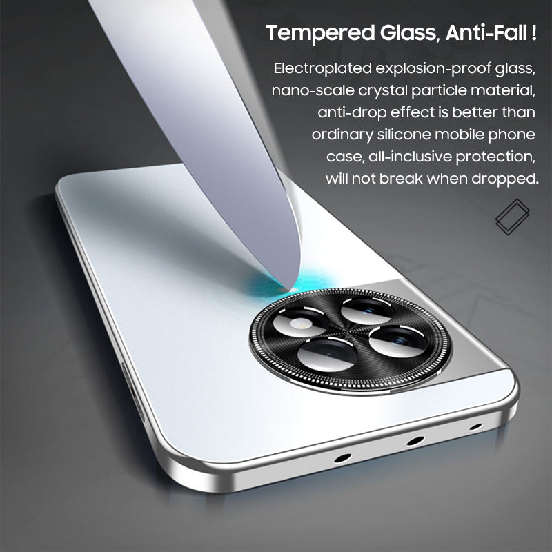 OnePlus Series | Electroplated Tempered Glass Phone Case