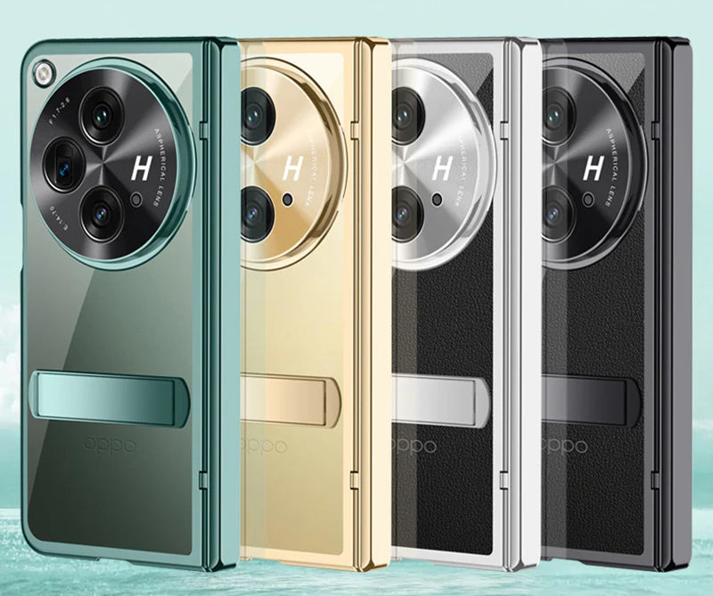 Oneplus-Open Series | Business Electroplated Leather Case