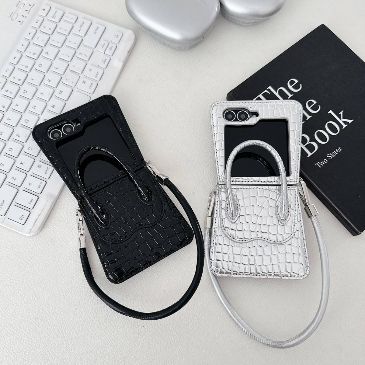 LuxeBag™ Designer Case – Mini Purse Style for Galaxy Z Flip 6
