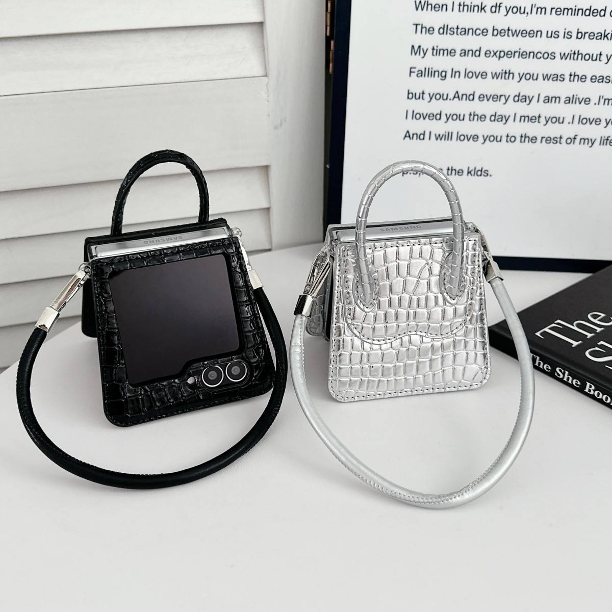 LuxeBag™ Designer Case – Mini Purse Style for Galaxy Z Flip 6