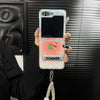 For Galaxy Z Flip3 / Pink with free double bead colorful bracelet