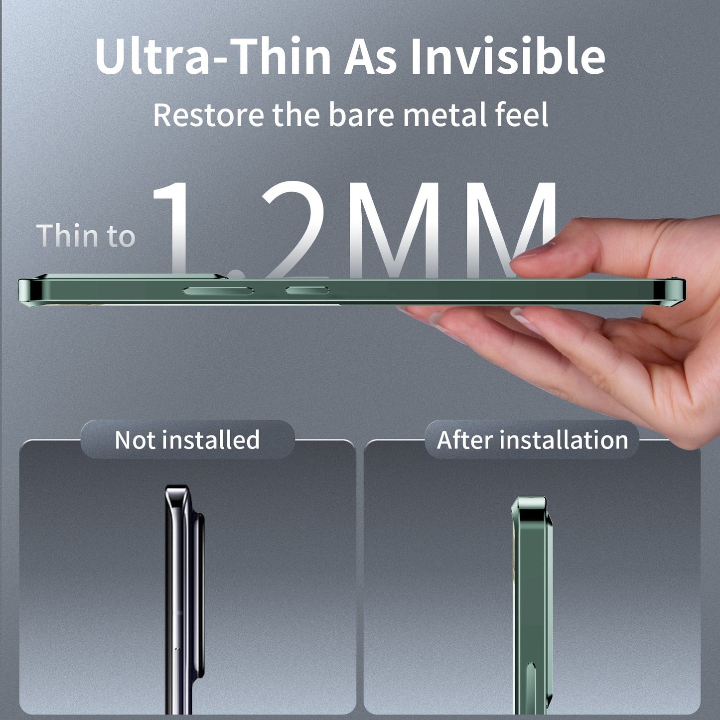 Xiaomi Magsafe Series | HD Metal Magnetic Phone Case