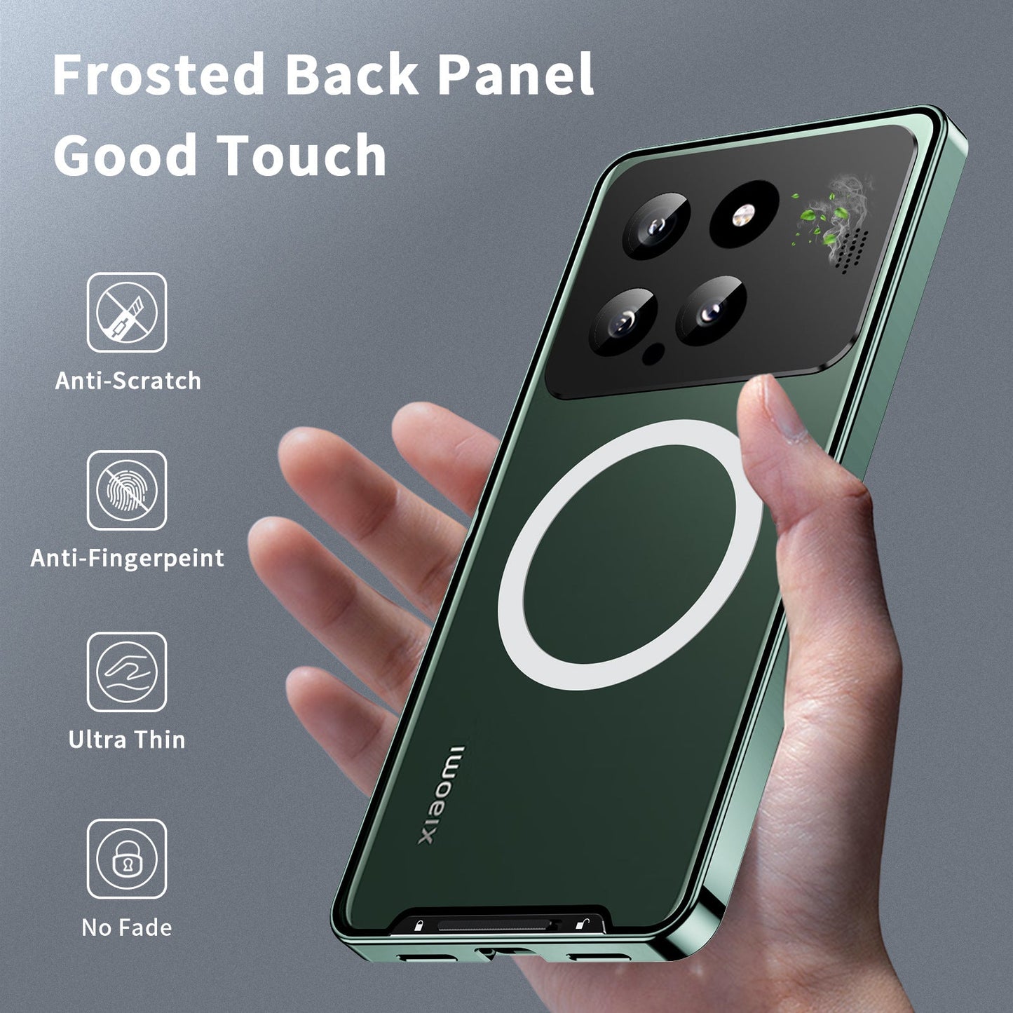 Xiaomi Magsafe Series | HD Metal Magnetic Phone Case