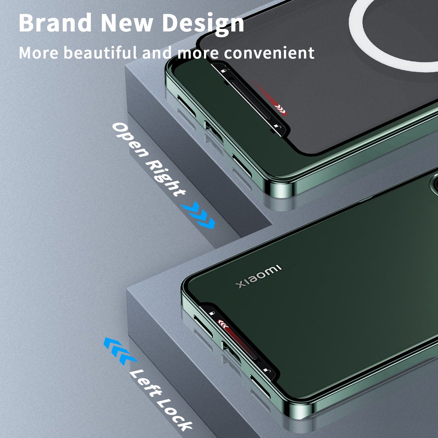 Xiaomi Magsafe Series | HD Metal Magnetic Phone Case