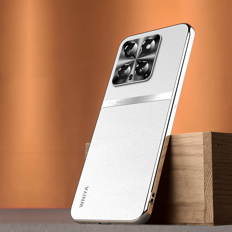 Xiaomi Series | High-End Electroplated Leather Case