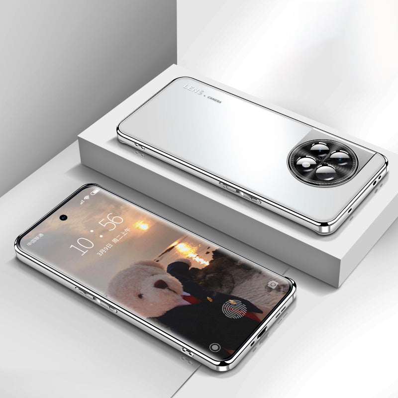 OnePlus Series | Electroplated Tempered Glass Phone Case