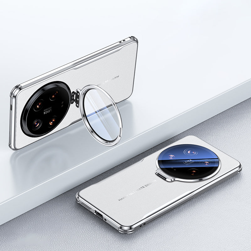 Xiaomi Series | All-Inclusive Lens Mount Leather Case
