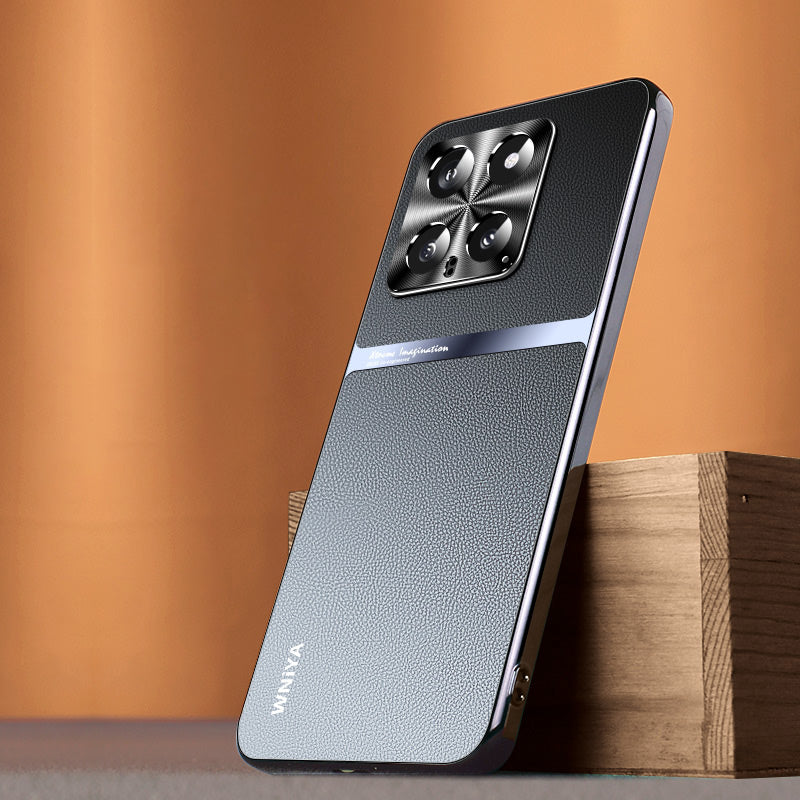 Xiaomi Series | High-End Electroplated Leather Case