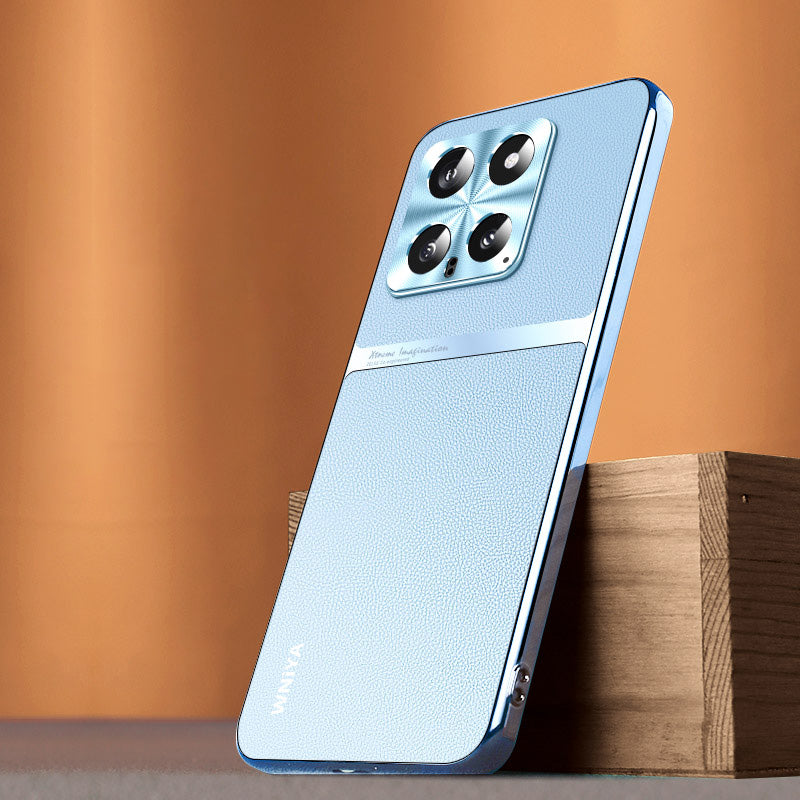 Xiaomi Series | High-End Electroplated Leather Case