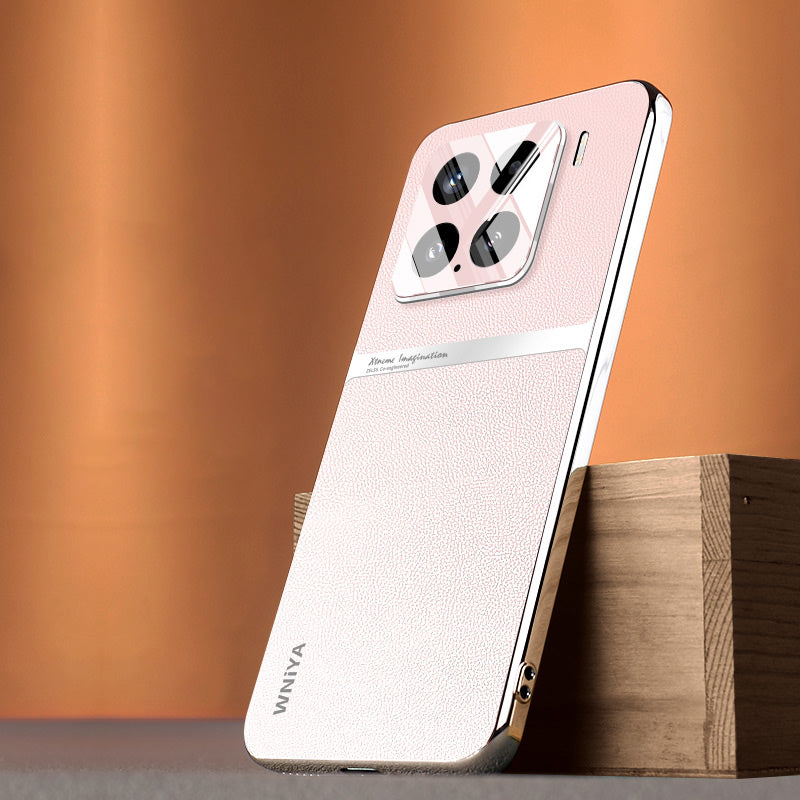 Xiaomi Series | High-End Electroplated Leather Case