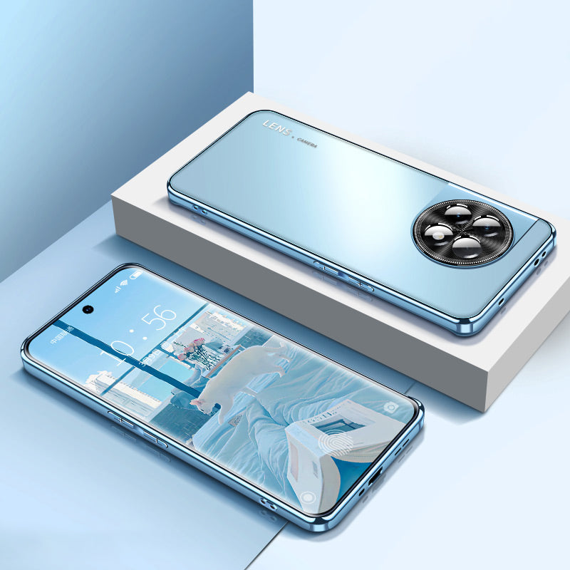 OnePlus Series | Electroplated Tempered Glass Phone Case