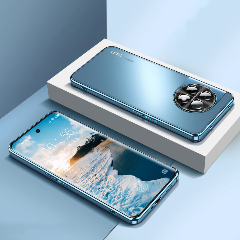 OnePlus Series | Electroplated Tempered Glass Phone Case