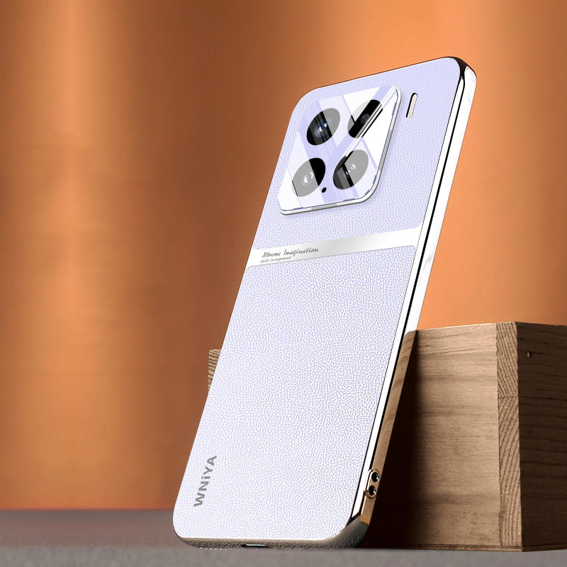 Xiaomi Series | High-End Electroplated Leather Case