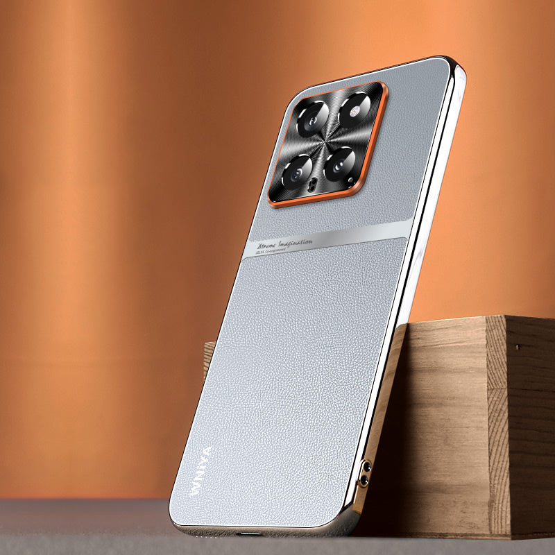 Xiaomi Series | High-End Electroplated Leather Case