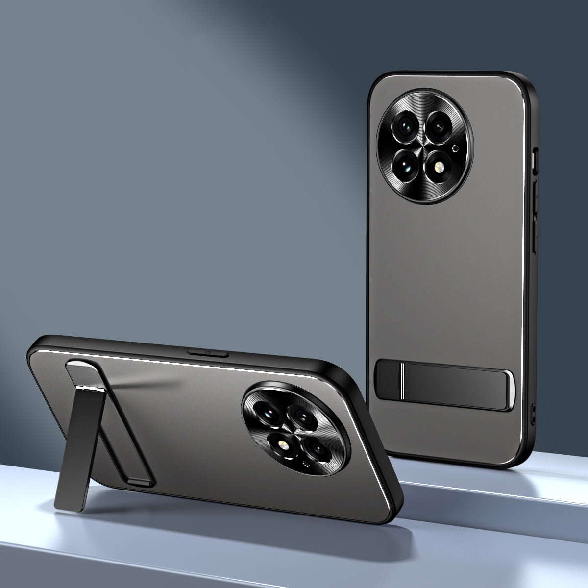 OnePlus Series | Electroplated Frosted Bracket Mobile Phone Case