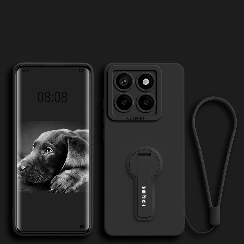 Xiaomi Series | Liquid Silicone Stand Phone Case