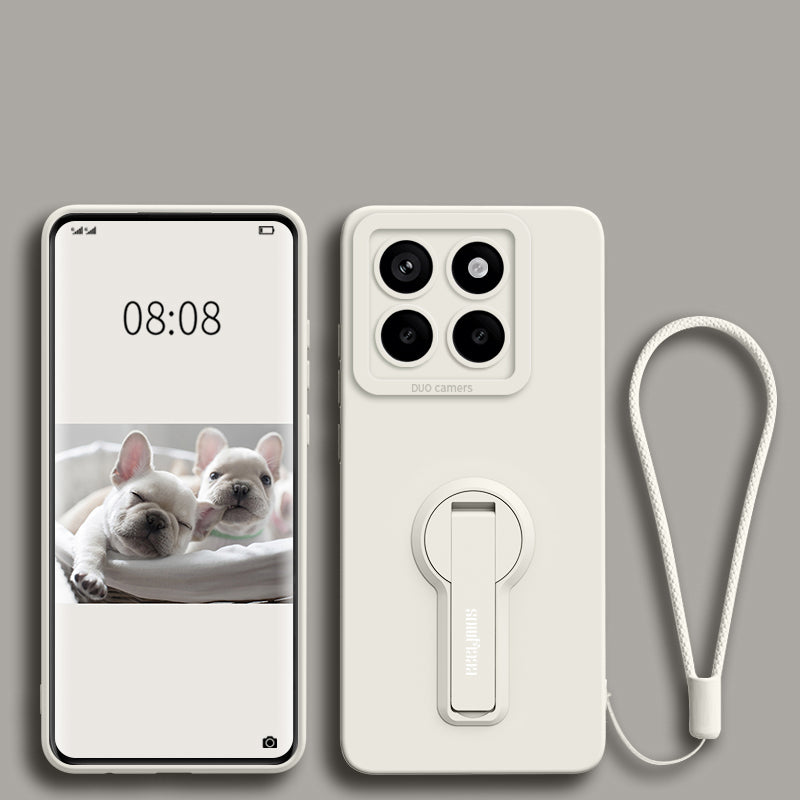 Xiaomi Series | Liquid Silicone Stand Phone Case
