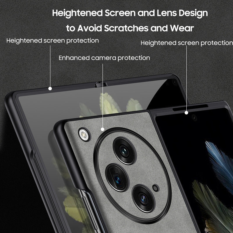 Oneplus-Open Series | Matte Leather Phone Case