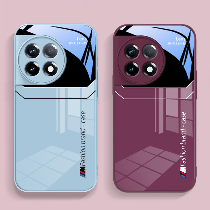 OnePlus Series | Large Window Glass Silicone Phone Case