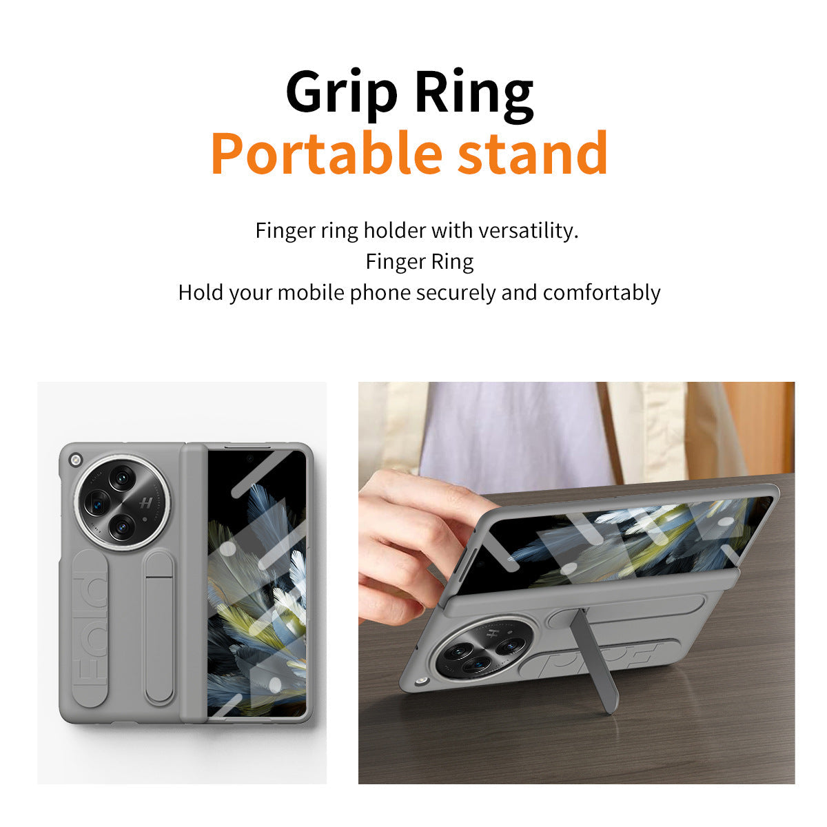 Oneplus-Open Series | Silicone Wristband Holder Mobile Phone Case