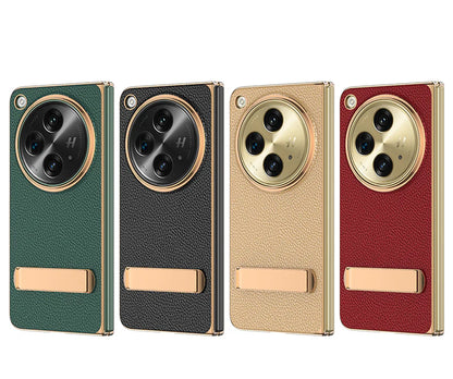 Oneplus-Open Series | Business Electroplated Leather Case