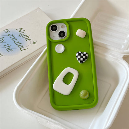 Avocado Green Love iPhone Case: Elegance & Protection