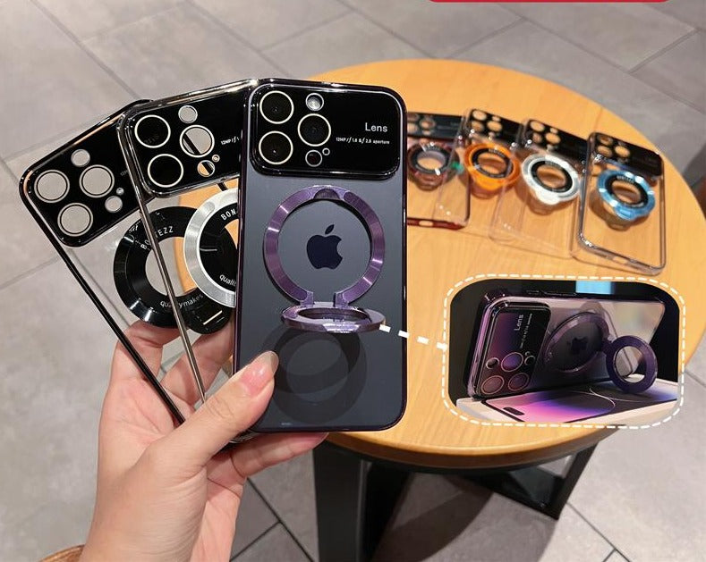 Magnetic Window iPhone Case: Stylish & Practical