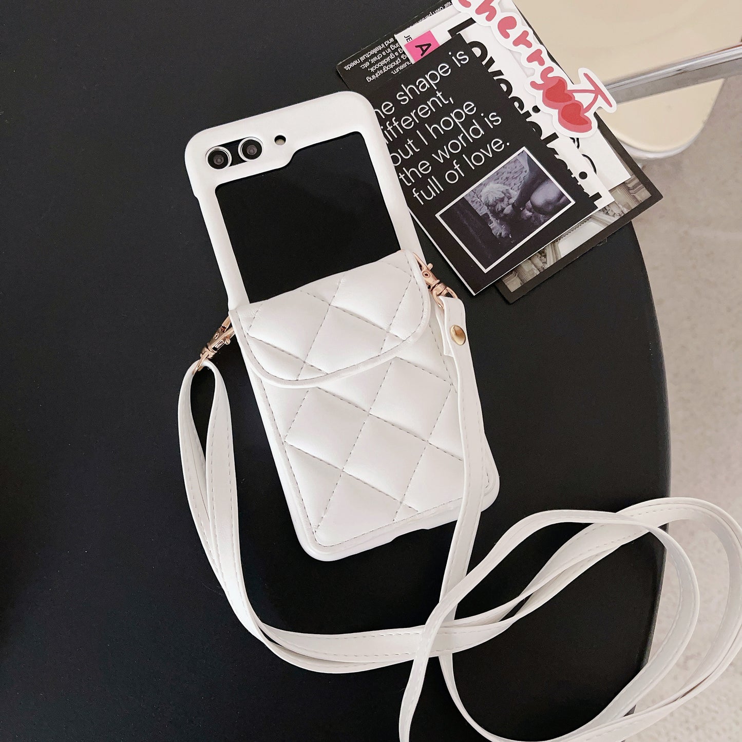 Card Bag Crossbody Case for Samsung Z Flip