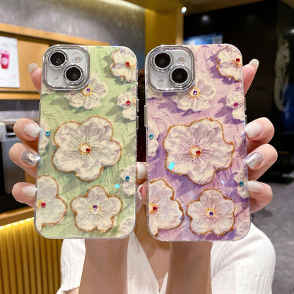 Artistic Floral Case : Elegance & Protection