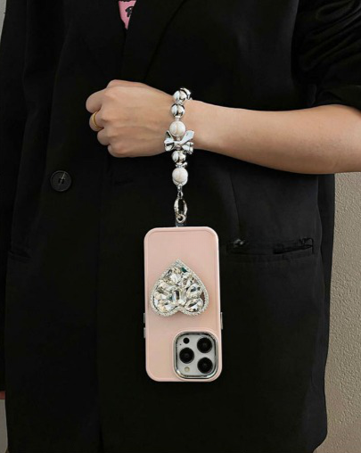 Silver Love Bracelet iPhone Case - Chic Protection