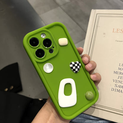 Avocado Green Love iPhone Case: Elegance & Protection