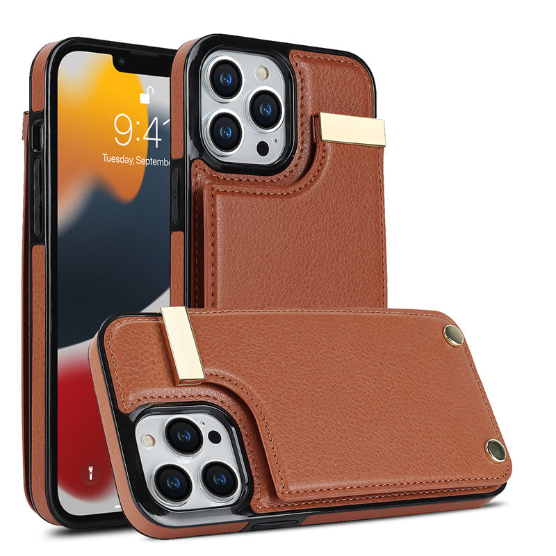 High-End Coin Purse iPhone Case - Cardholder Design