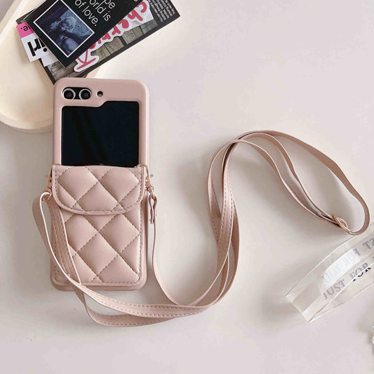 Card Bag Crossbody Case for Samsung Z Flip