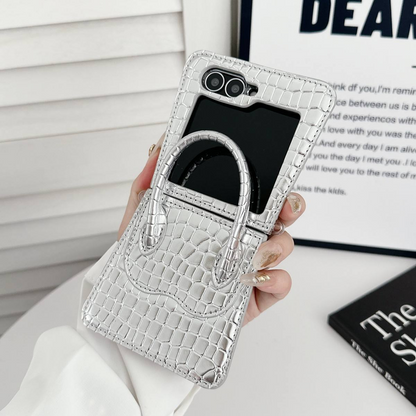 LuxeBag™ Designer Case – Mini Purse Style for Galaxy Z Flip 5