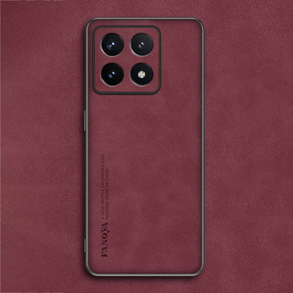 Xiaomi Series | Matte Leather Phone Case with Stand
