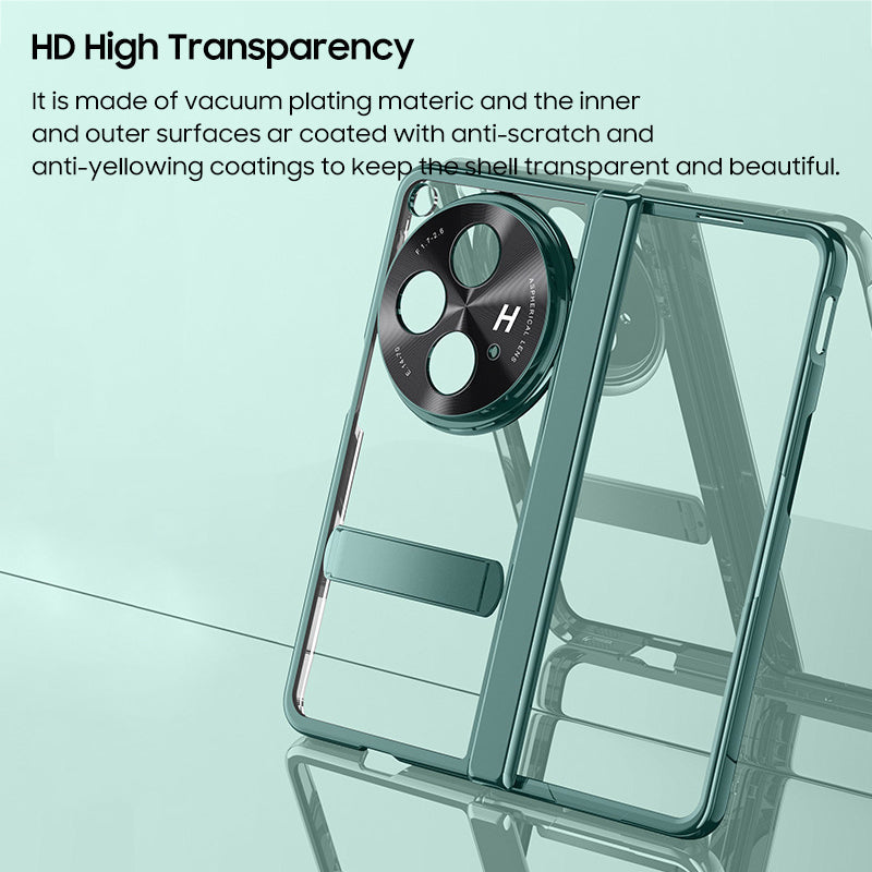 Oneplus-Open Series | Electroplated Transparent Mobile Phone Case