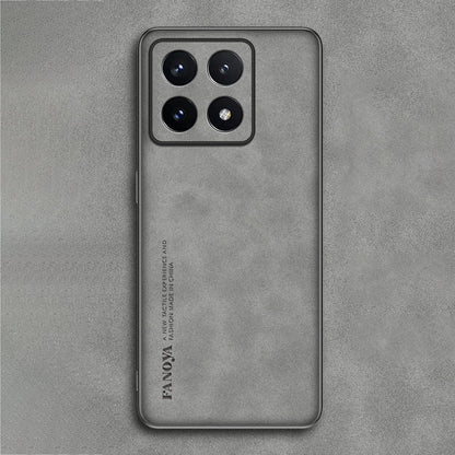 Xiaomi Series | Matte Leather Phone Case with Stand
