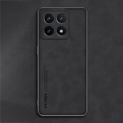 Xiaomi Series | Matte Leather Phone Case with Stand