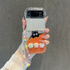 For Galaxy Z Flip 3 / Cat Paw Case + Strap