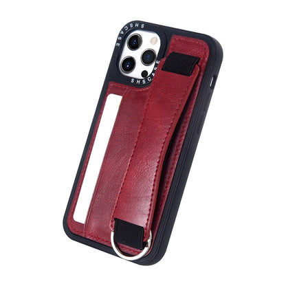 Leather Wallet Stand Wrist Strap Card Pocket Case for iPhone 11serie