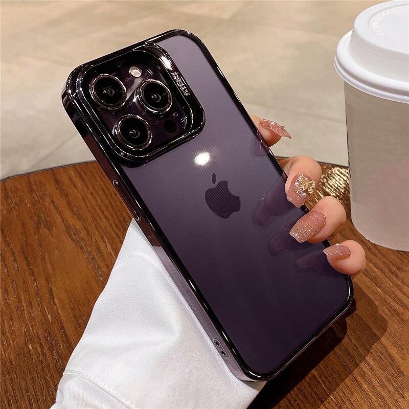 Luxury Plating Invisible Folding Holder Camera Lens Stand Case iphone serie