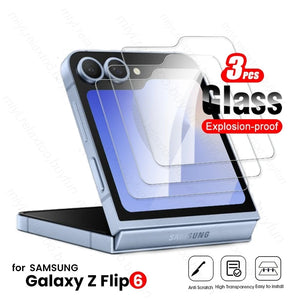 3Pcs Premium Screen Protectors For Galaxy Z Flip