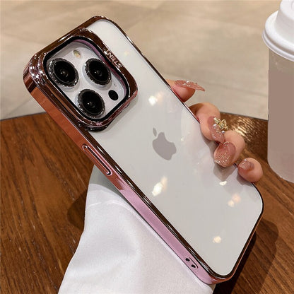 Luxury Plating Invisible Folding Holder Camera Lens Stand Case iphone serie