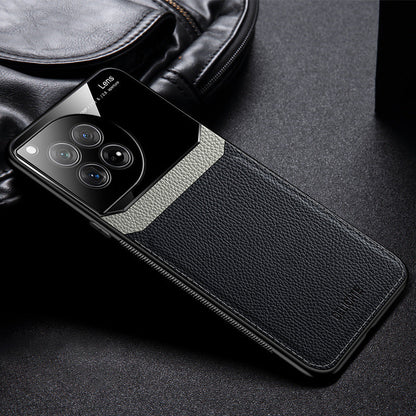 OnePlus series | Contrast Color Stitching Leather Phone Case