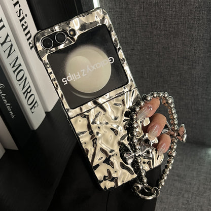 LuxGuard™ Mirror Finish Phone Case with Elegant Bracelet