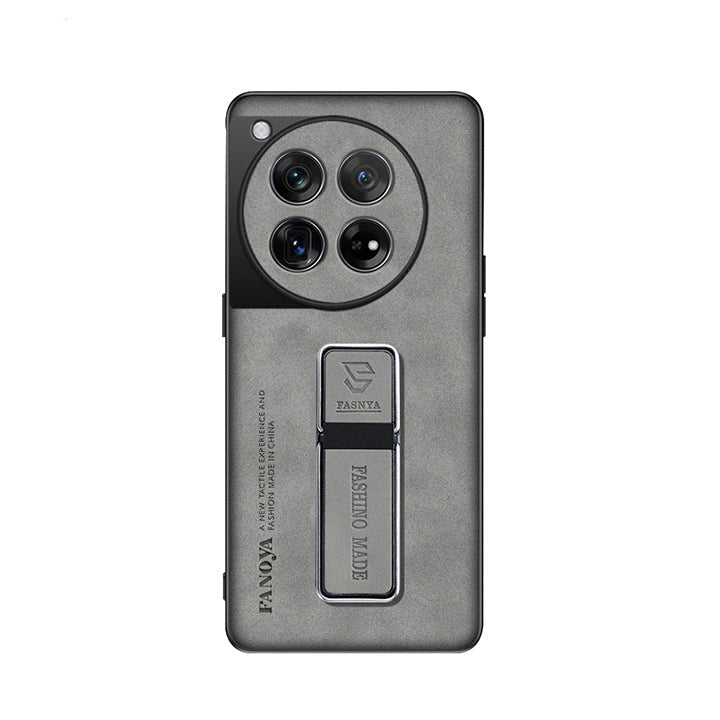 OnePlus series | Matte Leather Phone Case with Stand