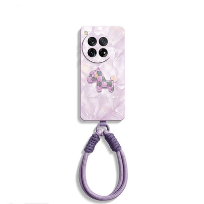 OnePlus Series | Integrated Wrist Strap Lanyard Liquid Silicone Phone Case